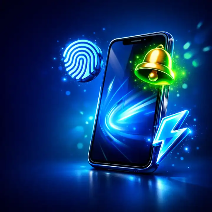 Fonctionnalités de l'appli 1xBet — notifications, biométrie, pari rapide